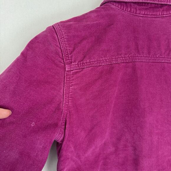 Carhartt Jacket Girls‎ 12 Purple Embroidered Carhartt Spell Out Outdoor Flawed - Picture 13 of 16